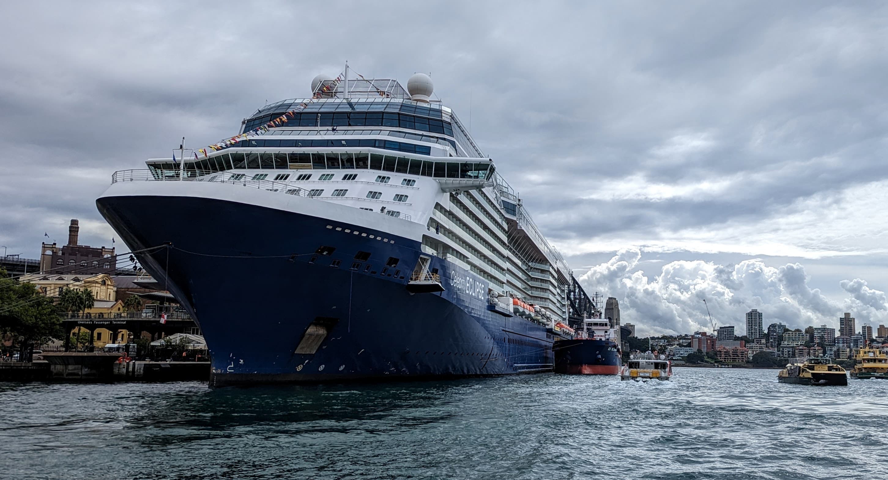 Celebrity Eclipse at Circular Quay in Sydney