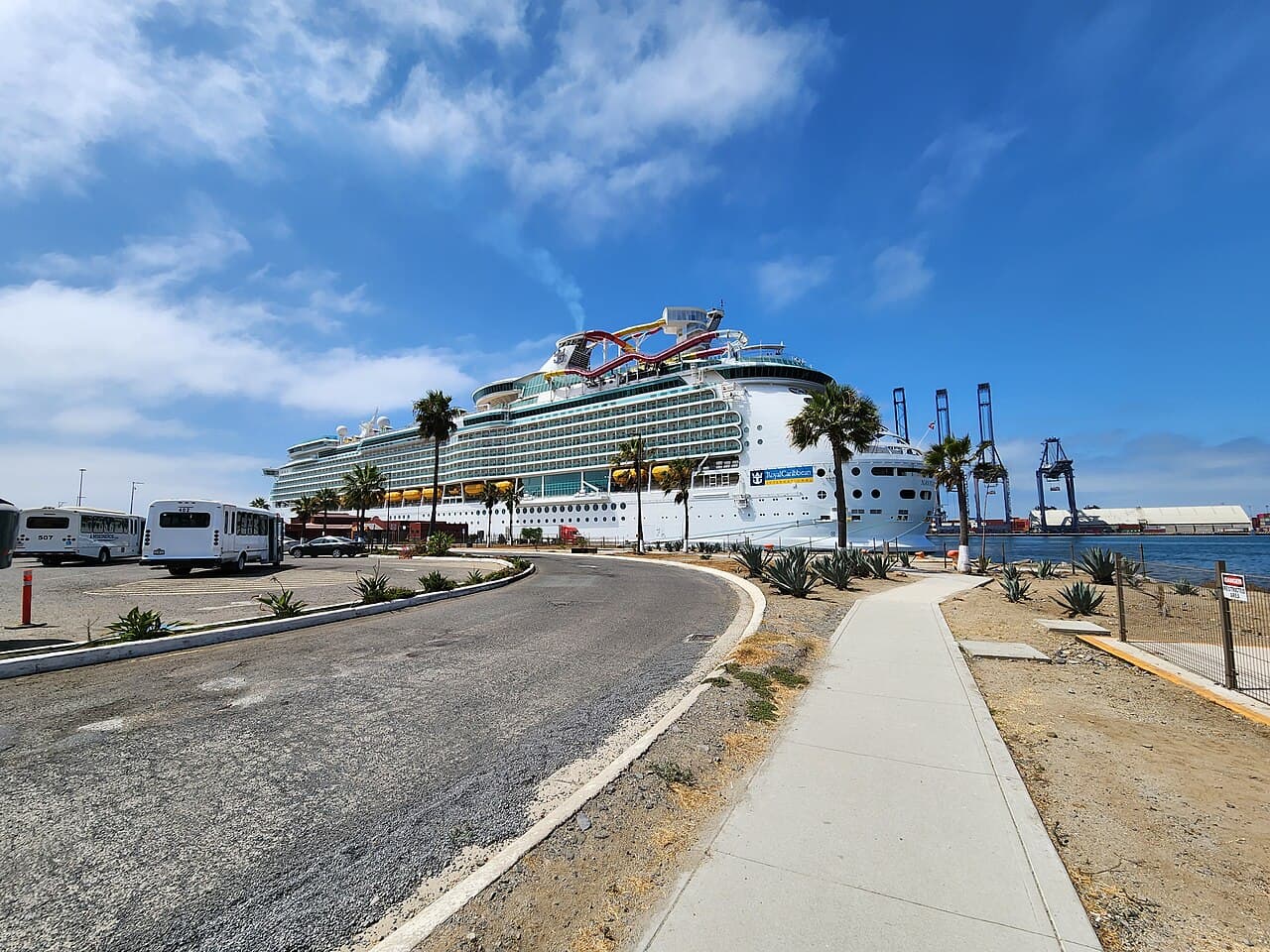 Navigator of the Seas docked in Ensenada, Mexico