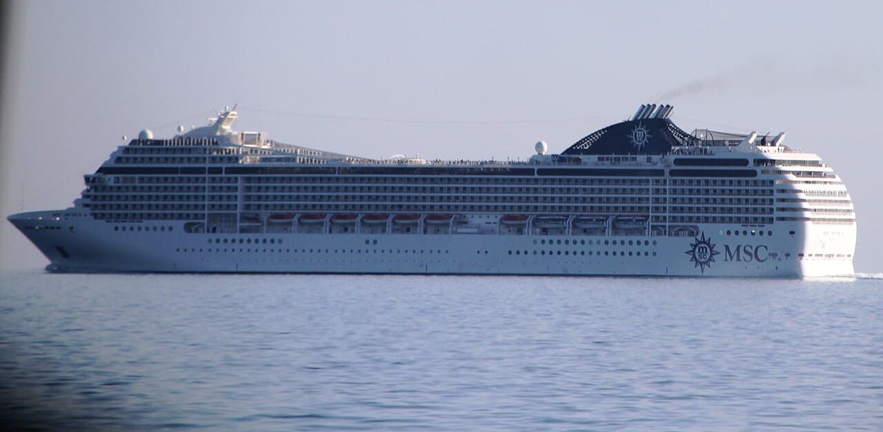MSC Musica cruise ship, the lead ship of MSC's Musica class