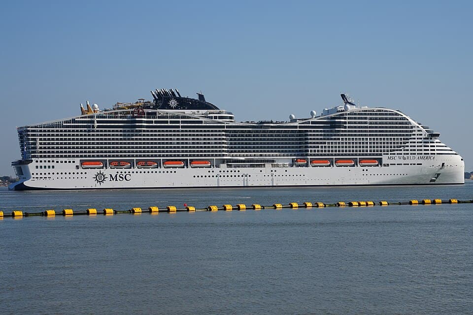 MSC World America cruise ship, MSC's flagship for the North American market