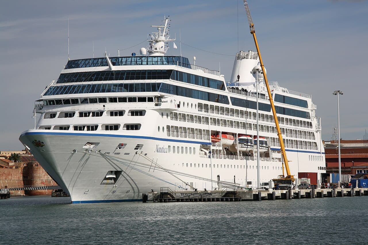 Oceania Nautica at sea