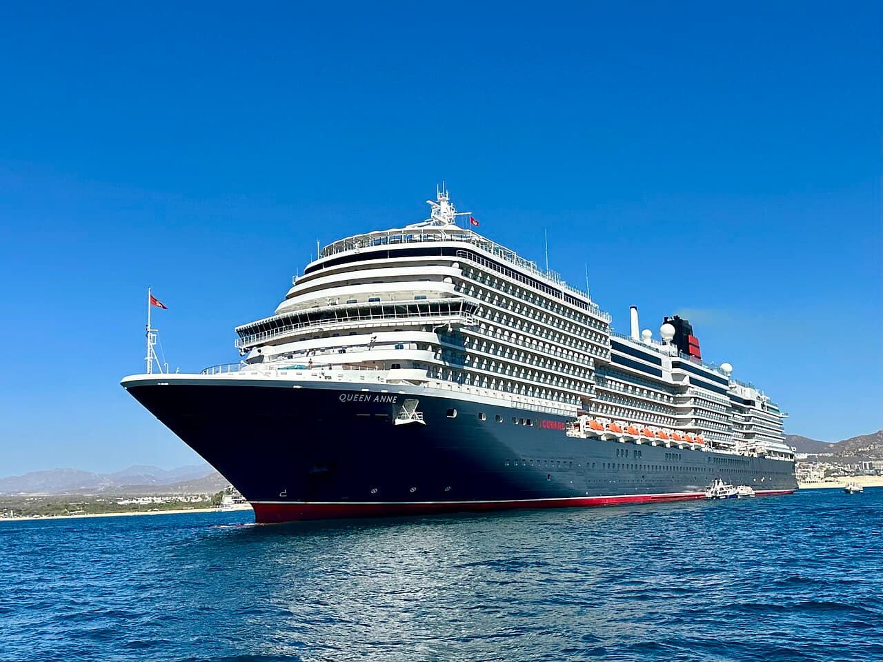 Cunard's Queen Anne at Cabo San Lucas, Mexico