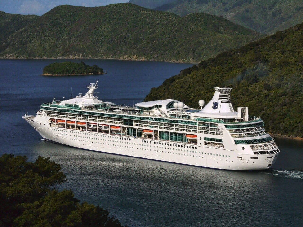 Rhapsody of the Seas, a Royal Caribbean Vision-class ship