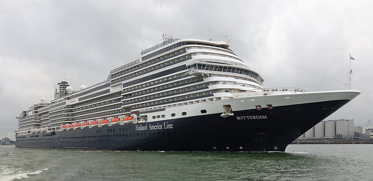Rotterdam, Holland America Line's newest Pinnacle-class flagship